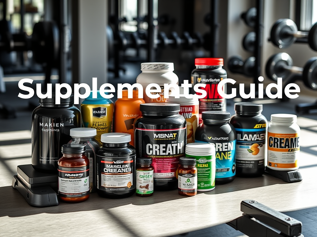 The Main Supplements Guide (Bodybuilding & Fitness) — What Works, What’s Overhyped